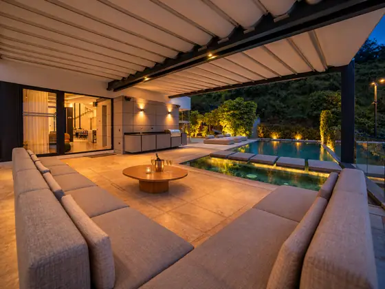 Terraza cubierta